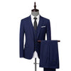 Terno azul-marinho masculino Terno Lux, opção clássica e segura para casamento