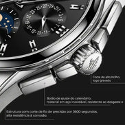 Relógio Pulseira De Couro - TERNO LUX