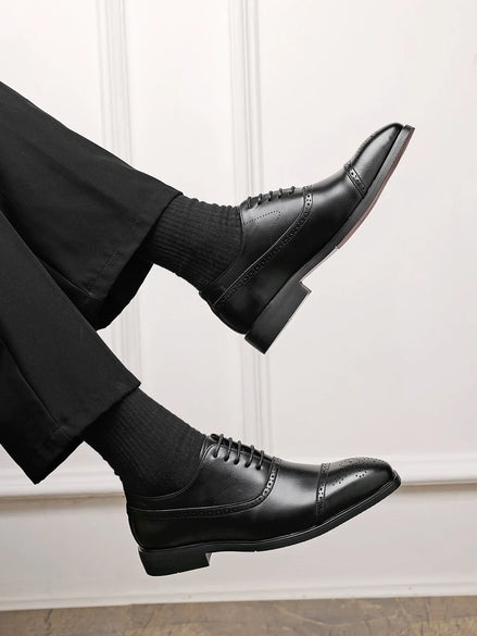 Sapato Masculino Oxford Preto - TERNO LUX