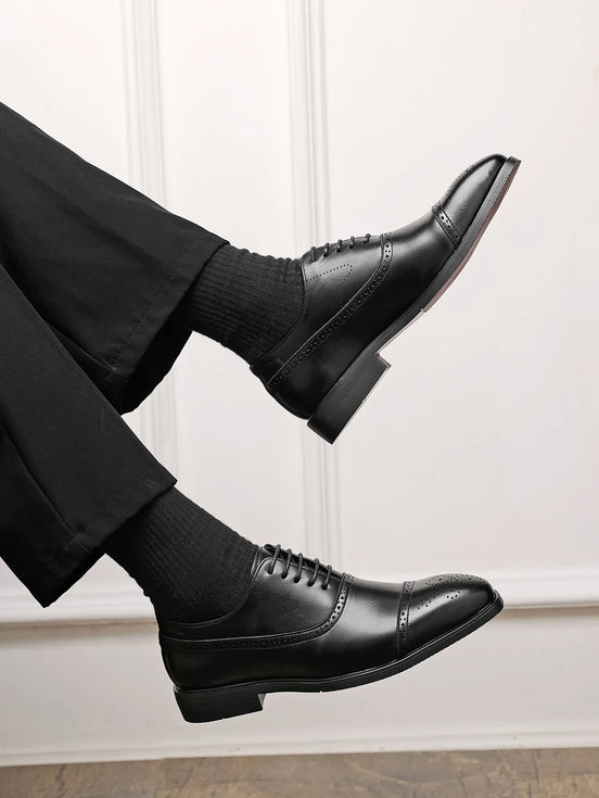 Sapato Masculino Oxford Preto - TERNO LUX