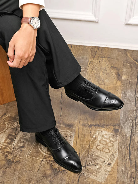 Sapato Masculino Oxford Preto - TERNO LUX