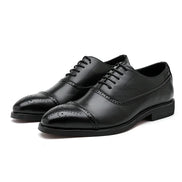 Sapato masculino oxford preto em pares — Terno Lux