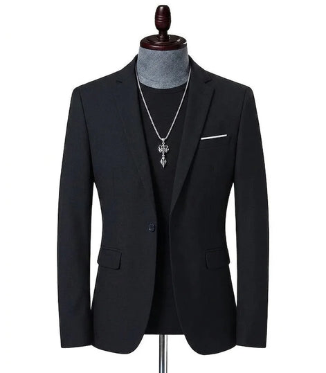 Blazer masculino preto — Terno Lux