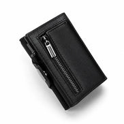 Carteira Masculina em Couro com Bloqueio RFID - TERNO LUX