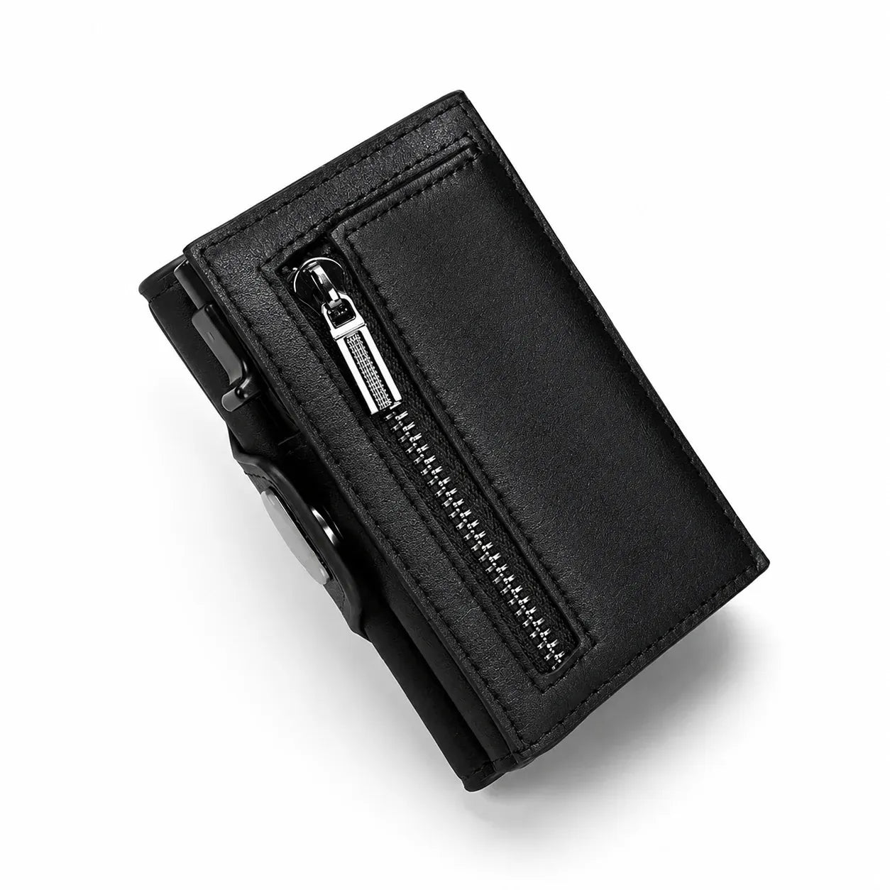 Carteira Masculina em Couro com Bloqueio RFID - TERNO LUX