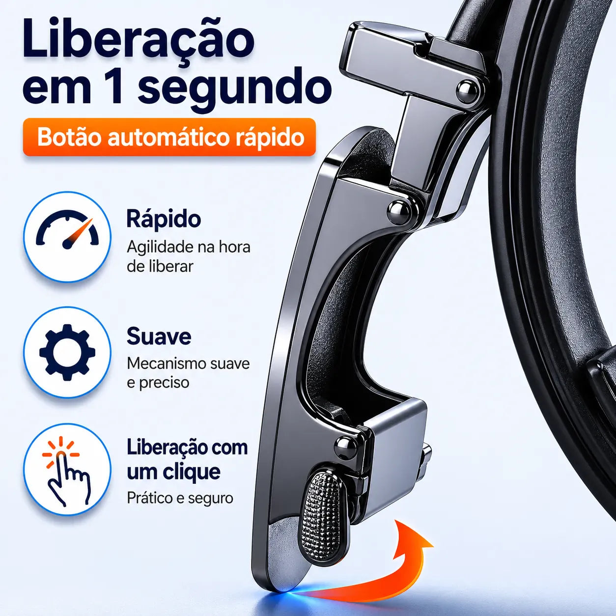 Cinto de Couro Legítimo - TERNO LUX