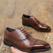 Sapato Masculino Oxford Marrom - TERNO LUX