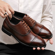 Sapato Masculino Oxford Marrom - TERNO LUX