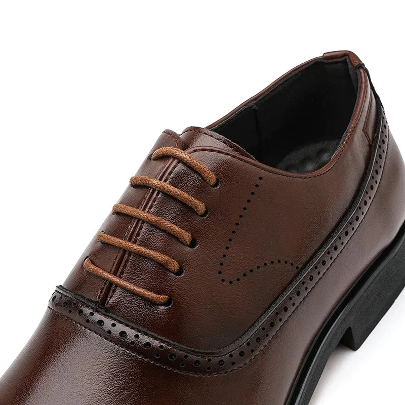 Sapato Masculino Oxford Marrom - TERNO LUX