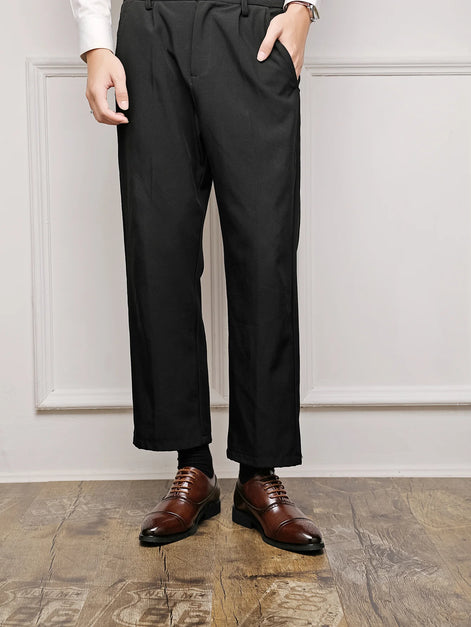 Sapato masculino oxford marrom em modelo — Terno Lux