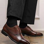 Sapato Masculino Oxford Marrom - TERNO LUX
