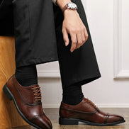 Sapato Masculino Oxford Marrom - TERNO LUX