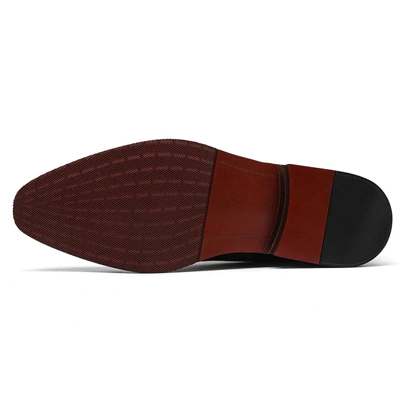 Sapato Masculino Oxford Marrom - TERNO LUX