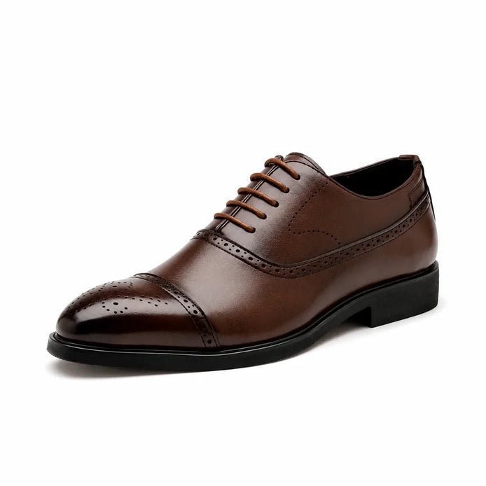 Sapato masculino oxford marrom — Terno Lux