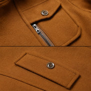 SOBRETUDO MASCULINO MARROM – TERNO LUX