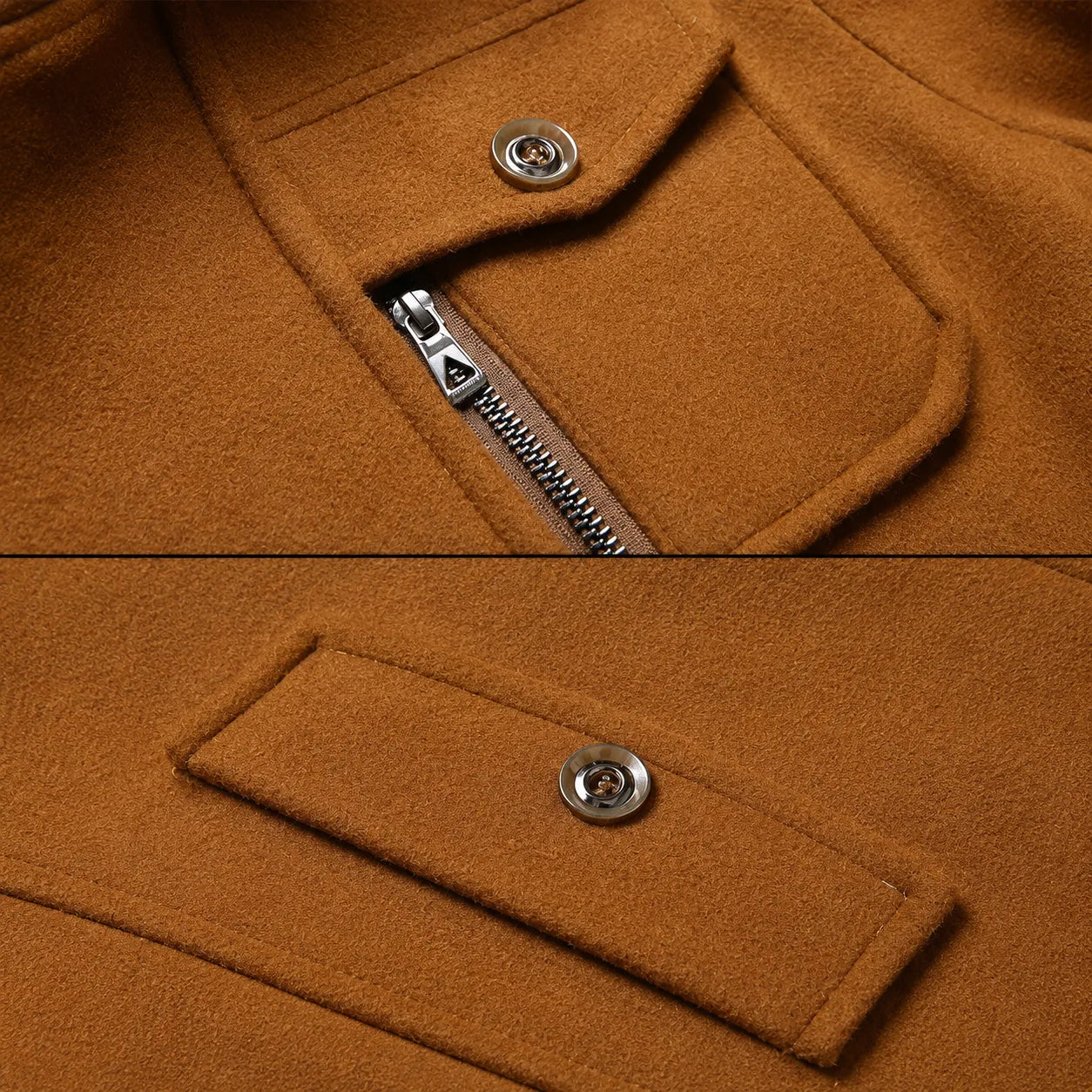 SOBRETUDO MASCULINO MARROM – TERNO LUX