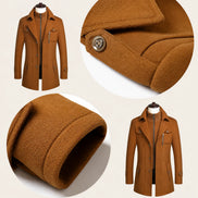 SOBRETUDO MASCULINO MARROM – TERNO LUX