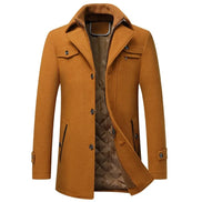 SOBRETUDO MASCULINO MARROM – TERNO LUX