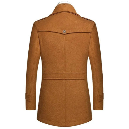 SOBRETUDO MASCULINO MARROM – TERNO LUX