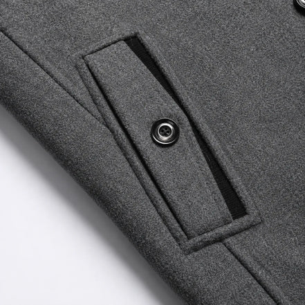 SOBRETUDO MASCULINO CINZA – TERNO LUX