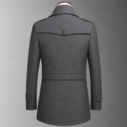 SOBRETUDO MASCULINO CINZA – TERNO LUX