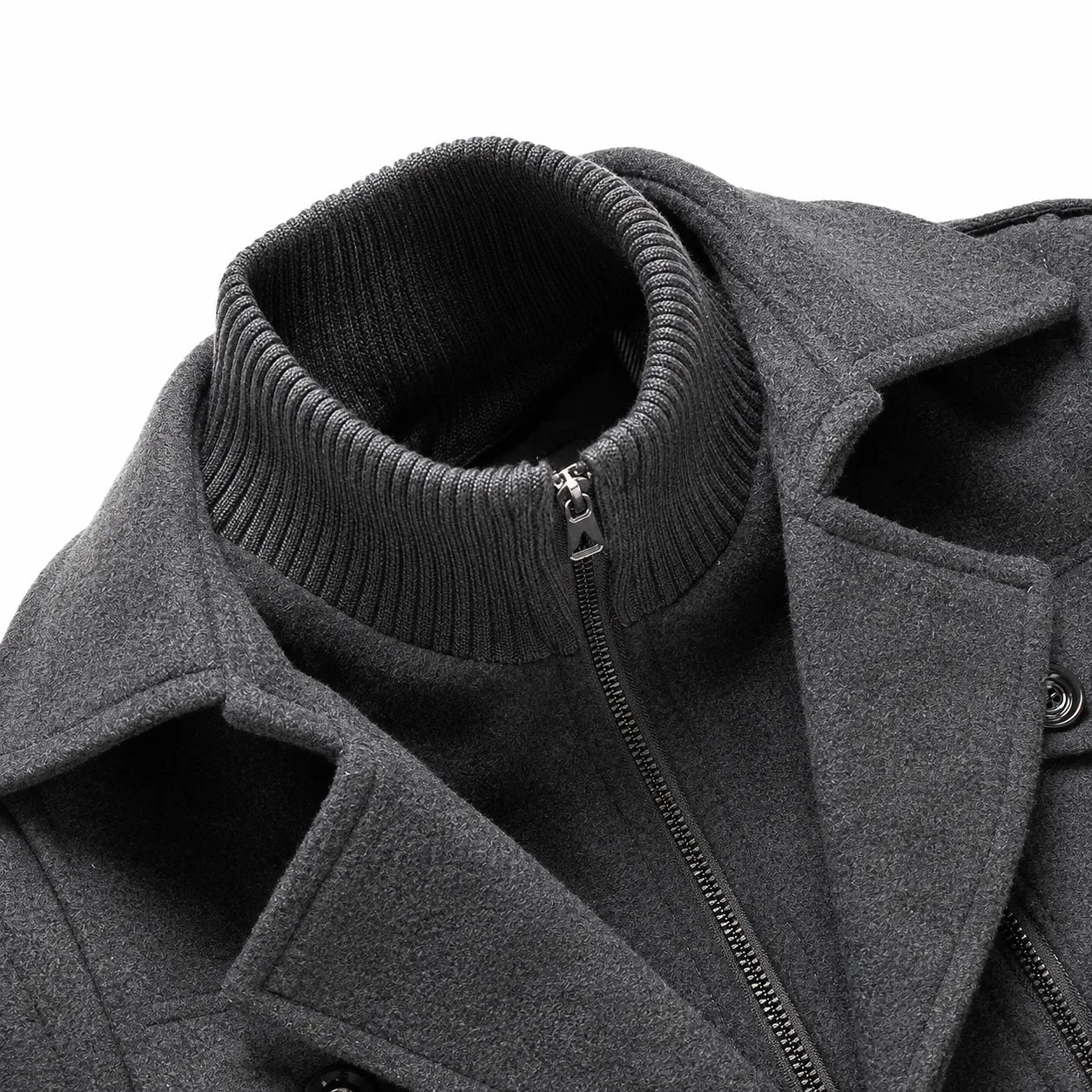 SOBRETUDO MASCULINO CINZA – TERNO LUX