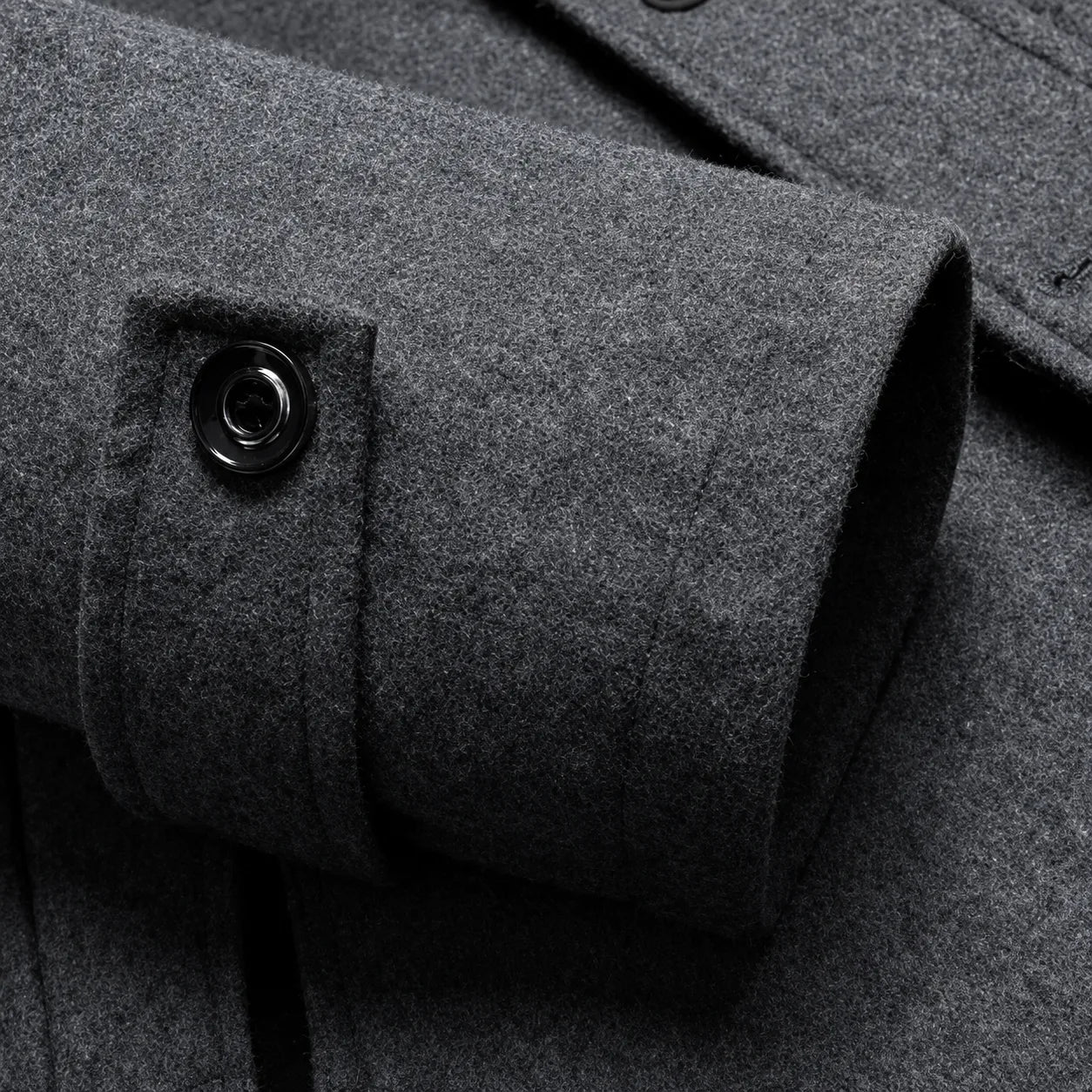 SOBRETUDO MASCULINO CINZA – TERNO LUX