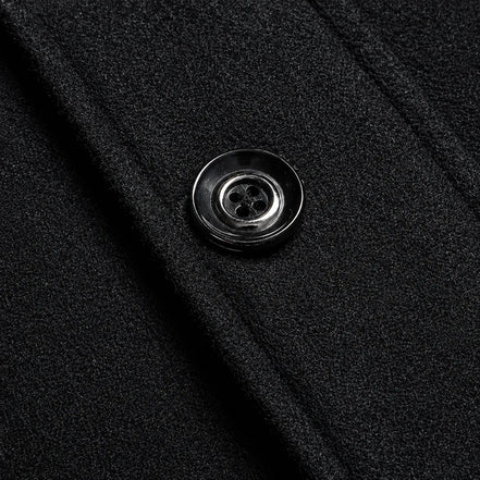 SOBRETUDO MASCULINO PRETO – TERNO LUX