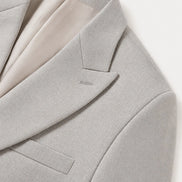 Terno masculino cruzado detalhe da etiqueta da marca — Terno Lux