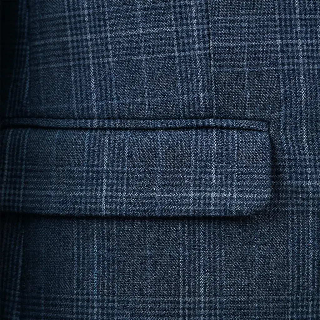 Terno masculino xadrez bolso — Terno Lux